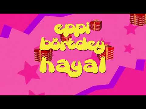 İyi ki doğdun HAYAL - İsme Özel Roman Havası Doğum Günü Şarkısı (FULL VERSİYON)