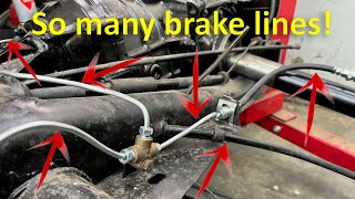 Bending and installing brake lines:  VW Beetle Rebuild Series