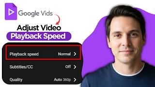 How to Adjust Video Playback Speed in Google Vids (2026 Full Guide) screenshot 5
