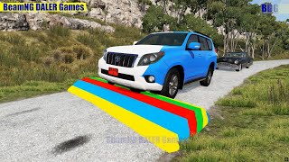 Cars vs Massive Speed Bumps – BeamNG.Drive - Beamng DALER Games #829