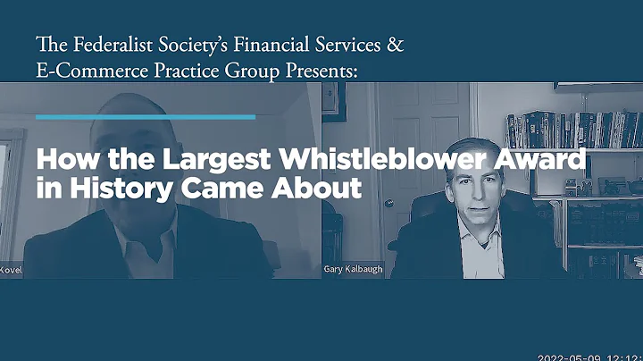 How the Largest Whistleblower Award in History Cam...