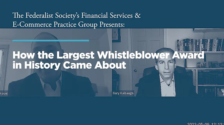 How the Largest Whistleblower Award in History Came About - DayDayNews