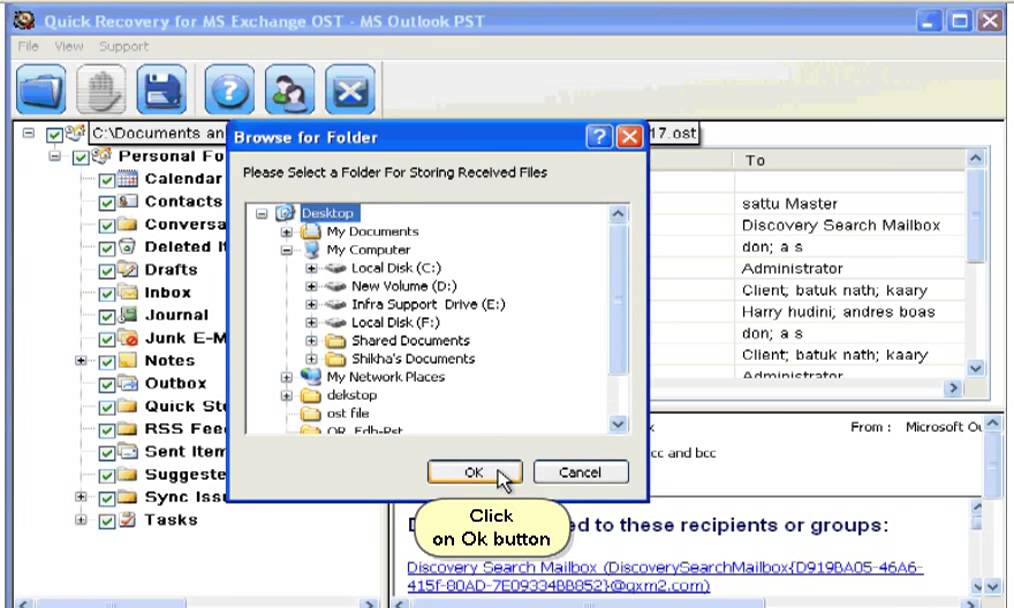 Animated Demo OST to PST Converter Software