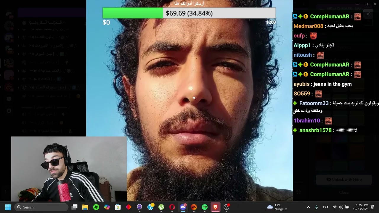 😭 ردة فعل فاروق المغربي | وجوه المتابعين تفجر الضحك