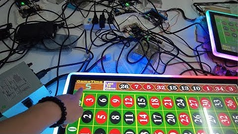 27 inch Touch screen Monitors With ELO Software Used on Roulette Gaming For Sale