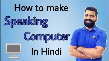 "Making Speaking Computer using Notepad"🔥|Creative Computer tips & tricks in Hindi 2021