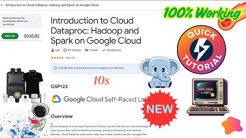 Introduction to Cloud Dataproc: Hadoop and Spark on Google Cloud #GSP123 #qwiklabs #arcade
