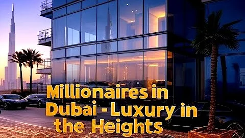 This is how millionaires live in Dubai. The most expensive penthouses in the world Luxury at the top