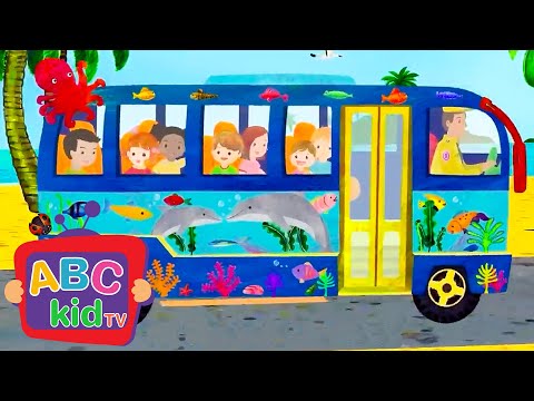 Wheels On The Beach Bus | Abc Kid Tv Nursery Rhymes x Kids Songs