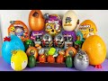 Jurassic World Unboxing Review Asmr Colorful Dinosaur T-rex Stegosaurus Spino Mosa Triceratops Eggs