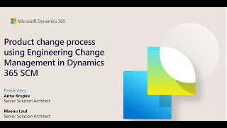 New product launch process using Engineering change management in D365 SCM - TechTalk