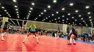 Serve Receive Highlights-EVA 14 Blue vs Kiva 14 Black, JVA Worlds Volleyball Tournament, Louisville