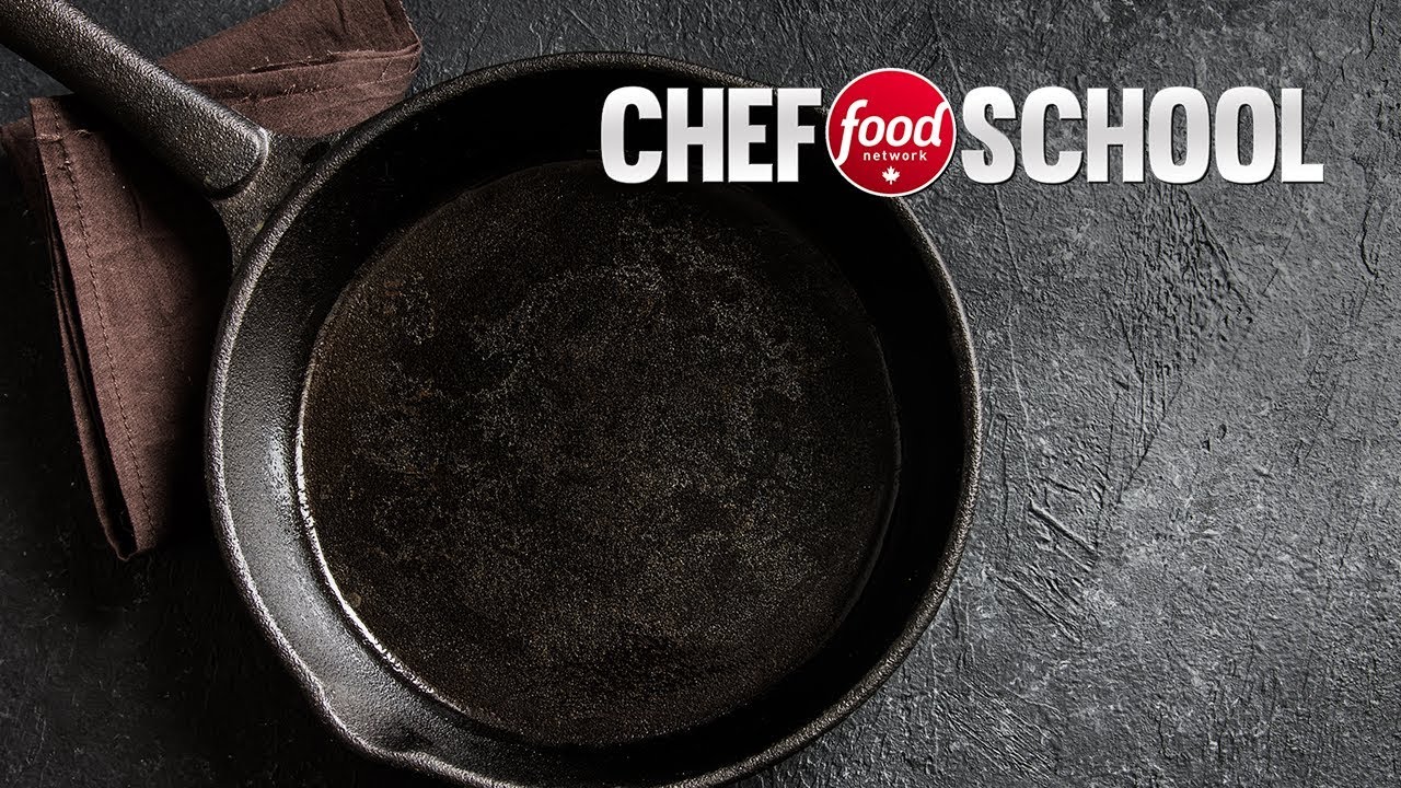 How to Clean a Cast-Iron Skillet, Cooking School