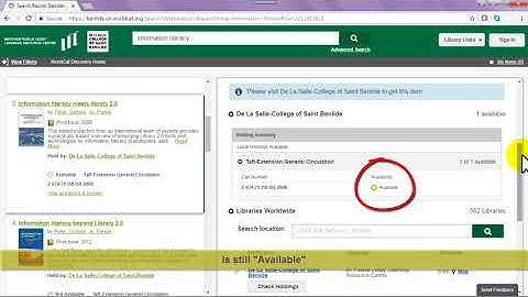Worldcat Discovery Basic Search