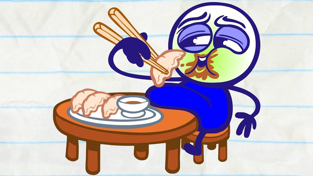 Pencilmate's Chopstick PAIN! And More Pencilmation Animation