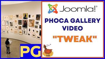 Tweaking Phoca Gallery to Include Video Links (and more!)  - 👀 Watch Me Work 143
