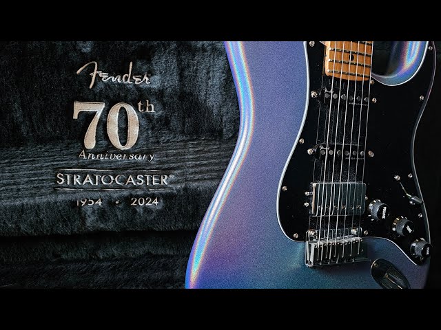 Fender 70th Anniversary Ultra Stratocaster - YouTube