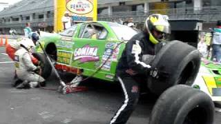 nascar mexico paradas de pits