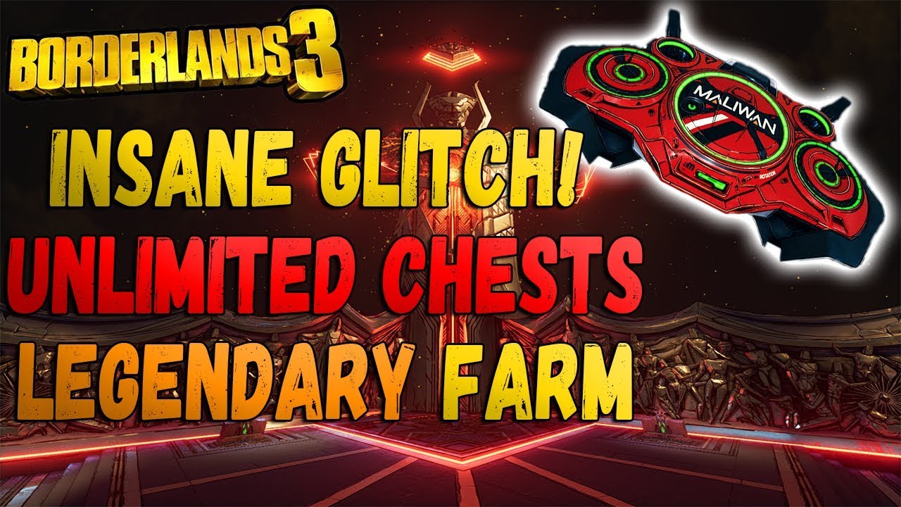 Borderlands 3 INSANE GLITCH FARM! UNLIMITED Red Chest Farm! Easy