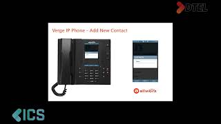 Allworx Verge Contacts Add A Contact DTEL