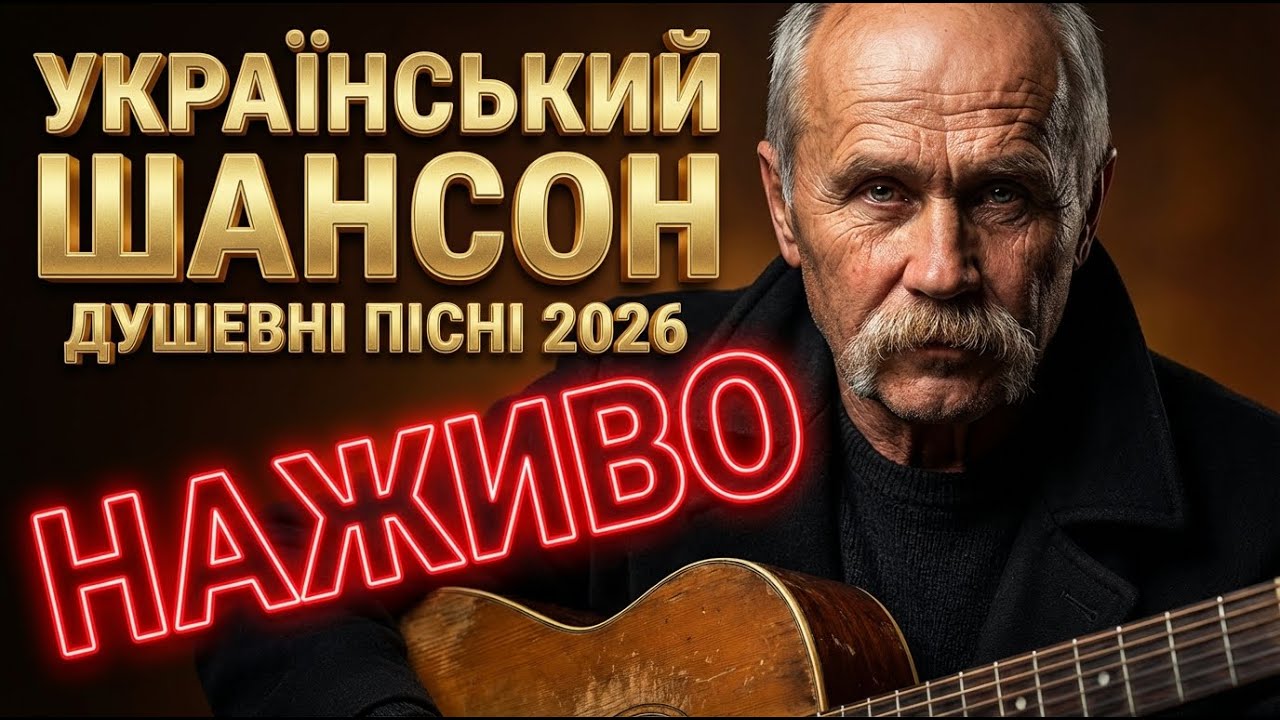 ❤️ Український шансон — найкращий шансон — живий ефір • | Сивий Кобзар LIVE