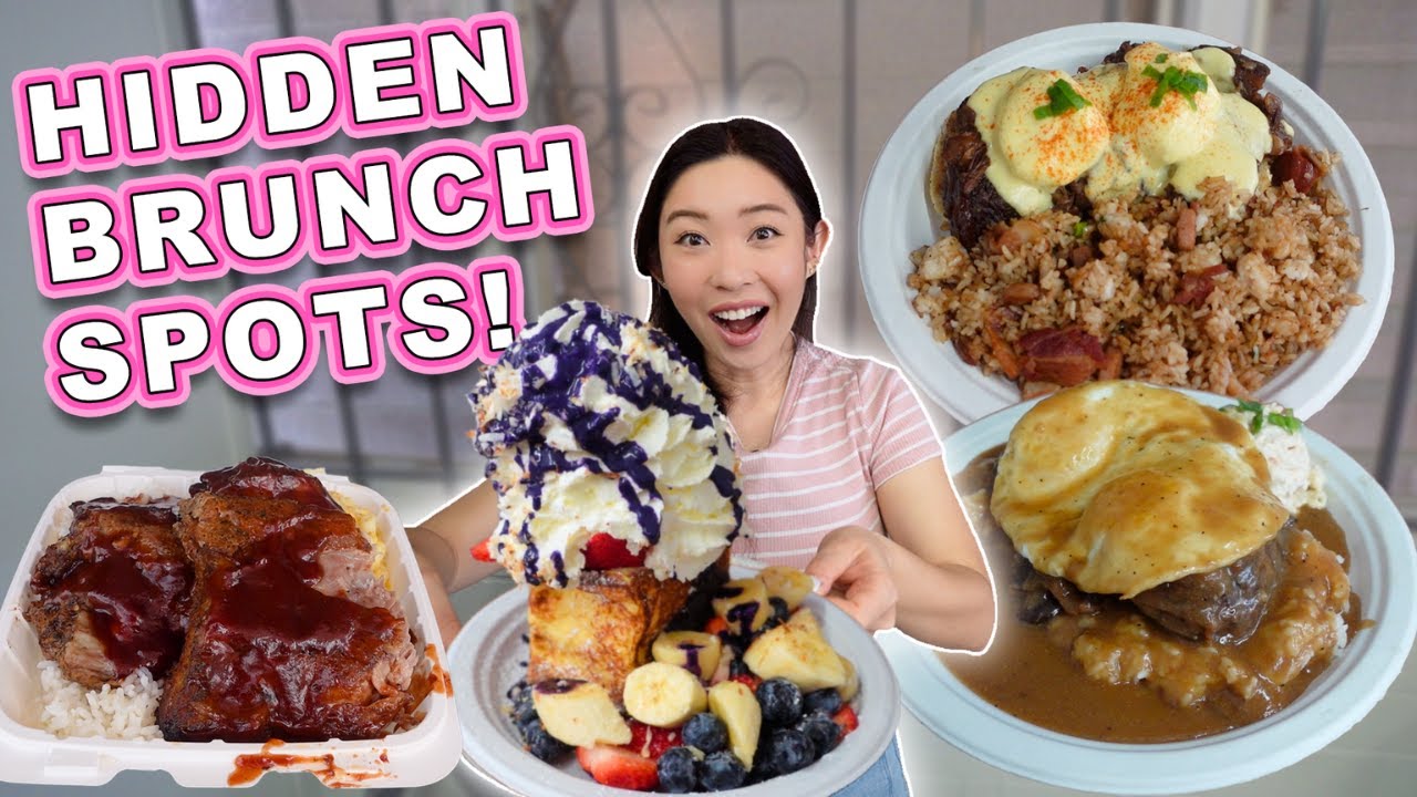 Скрытые места для бранча на острове Оаху! || [Гавайи] *Раскрыты местные секретные места!*