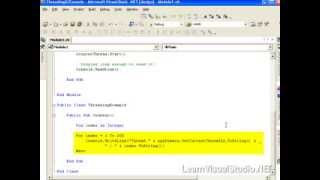 01   A Simple Threaded Application Example