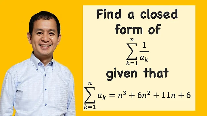 Sum of Reciprocals of Terms of a Sequence
