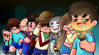 NOOBILAND Ep1, LOS NOOB BUSCAN DIAMANTES 😂 MINECRAFT screenshot 5