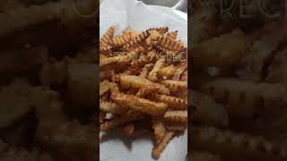 TODAYS RECIPE , FRIES IN AIRFRYER