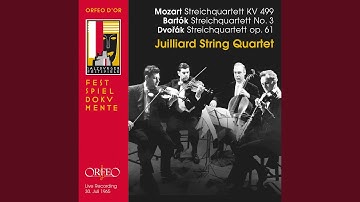 String Quartet No. 11 in C Major, Op. 61, B. 121: III. Scherzo. Allegro vivo - Trio (Live)