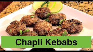 Chapli kebabs are by far one of the easiest and tastiest to make, so
anyone that has a fear making kebabs, throw them right out window. ...
