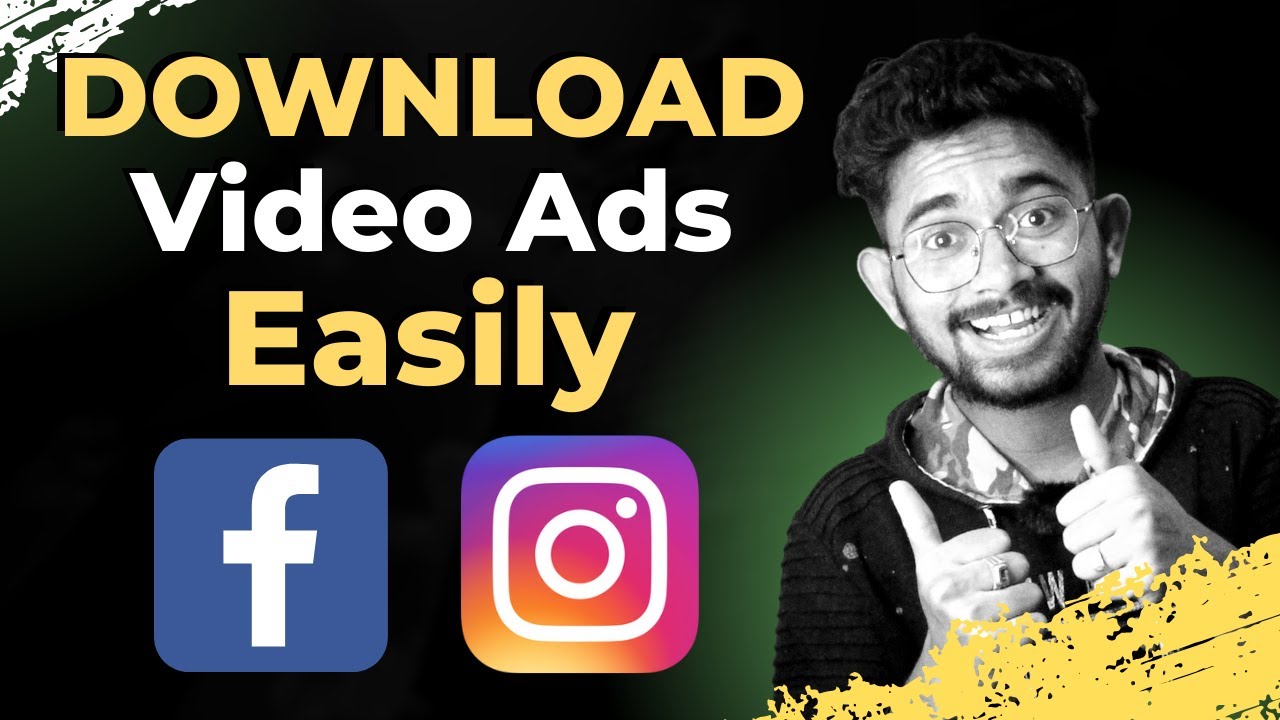 Easy Way To Download Video Ad From Facebook Ads Library & Instagram