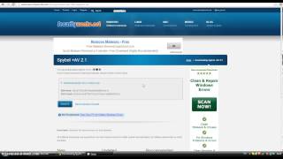 downloading and installing spybot