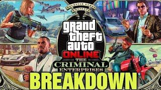 Criminal Enterprises GTA5 DLC - Breakdown On Everything You Need To Know