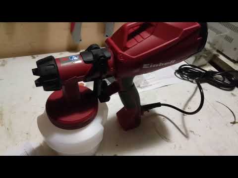 Краскопульт Einhell TC SY 500 P распаковка, внешний обзор
