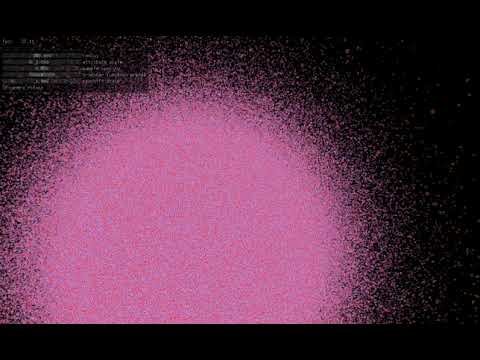 2.5 million particles realtime