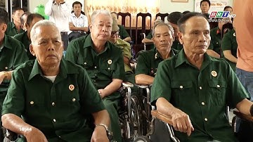 Thăm, tặng quà trung tâm điều dưỡng thương binh và người có công Long Đất