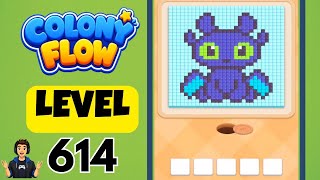 Colony Flow Level 614 Full Walkthrough Solution