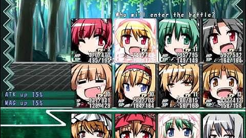 Labyrinth of Touhou Draft Run - vs St. Elmo