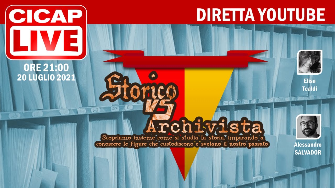 CICAP Live: Storico VS Archivista (con Alessandro Salvador ed Elisa Tealdi)