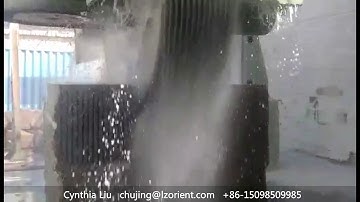 Multi blades granite block horizontal vertical two way cutting machine