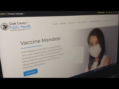 Cook County Health Warns Suburbs It Is Not OK To Defy Proof Of Vaccination Mandate