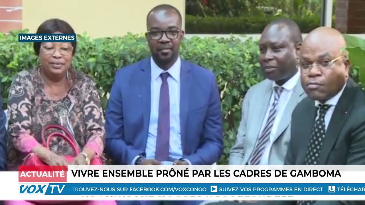 Vivre ensemble prôné par les cadres de Gamboma