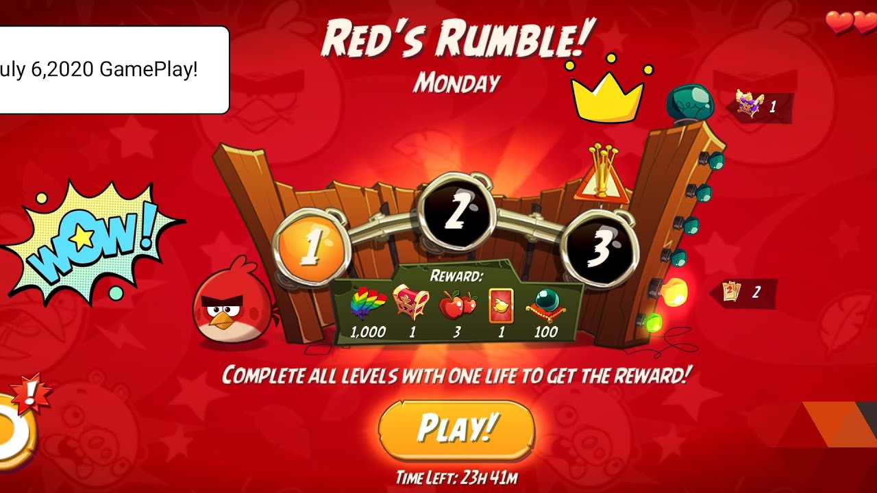 Angry Birds 2 GamePlay Daily Challenge 6th July 2020 YouTube angry-birds-2-gameplay-daily-challenge-6th-july-2020-youtube