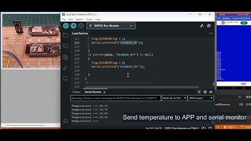 DS18B20 temperature recorder - ESP32 Bluetooth SPP control