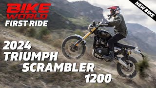 2024 Triumph Scrambler 1200 XE & X | Launch First Ride