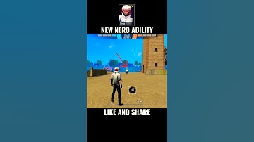 NEW CHARACTER - NERO ABILITY TEST AFTER OB51 (PART-6) || #shorts #ffmax #ff #new #nero #after #ob51