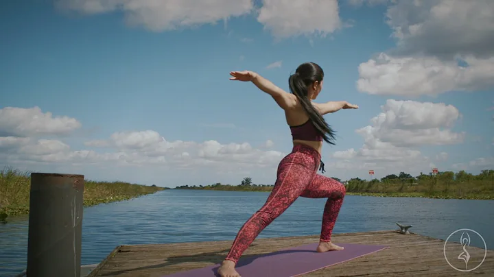 Pond Yoga by Christina