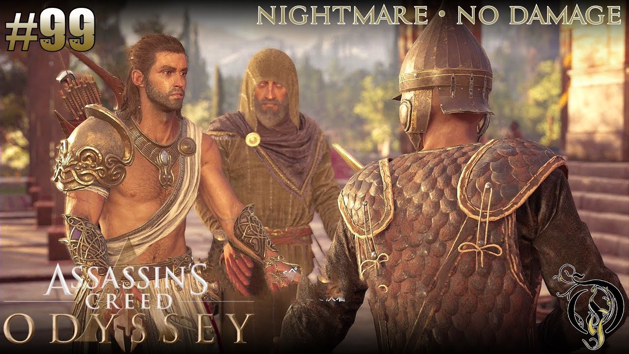 Ps4 Assassin S Creed Odyssey 98 新たな始まり コスモスの亡霊 Nightmare Difficulty No Damage Youtube